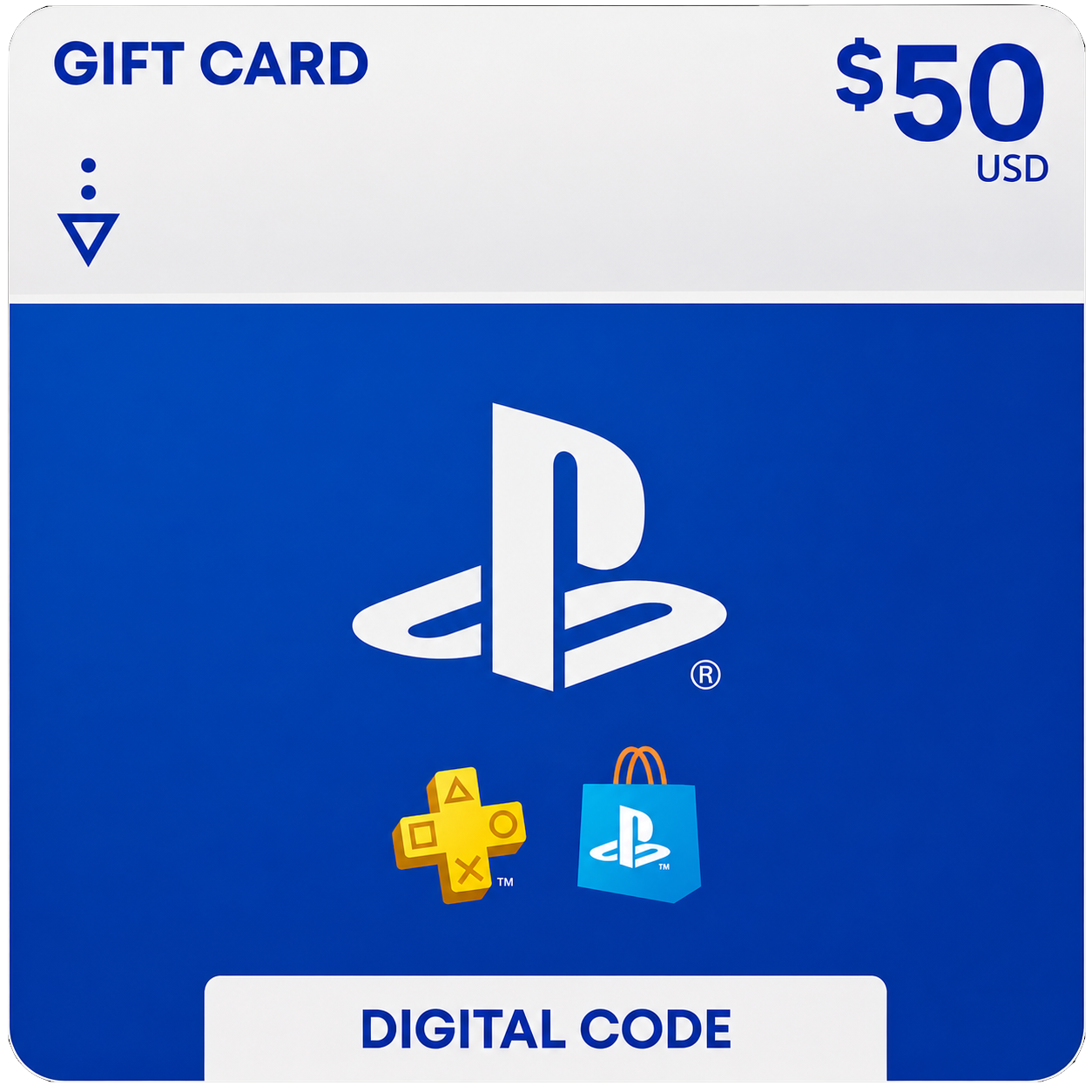 $50 PlayStation Store Gift Card — Подарочная карта PlayStation Store