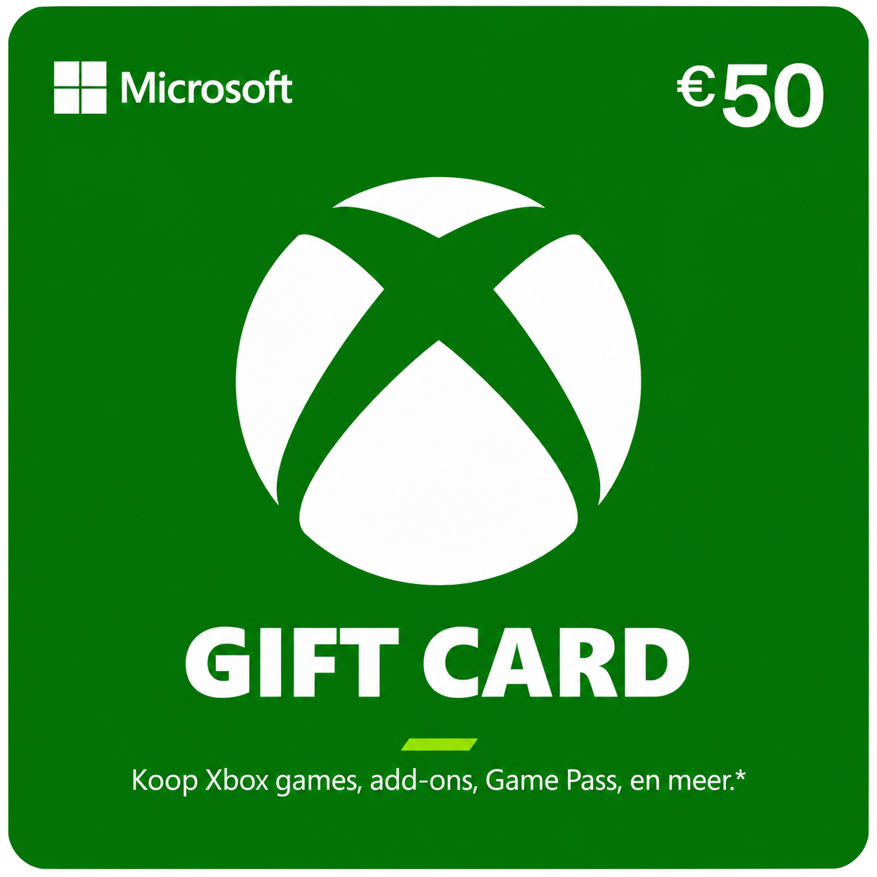 €50 Xbox Gift Card — Подарочная карта Xbox